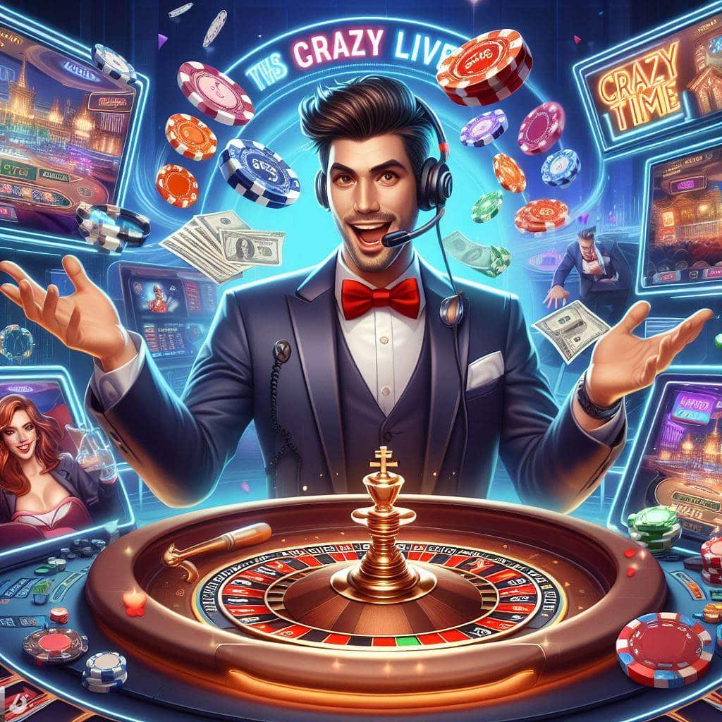 The Game Host's Role in Crazy Time Live